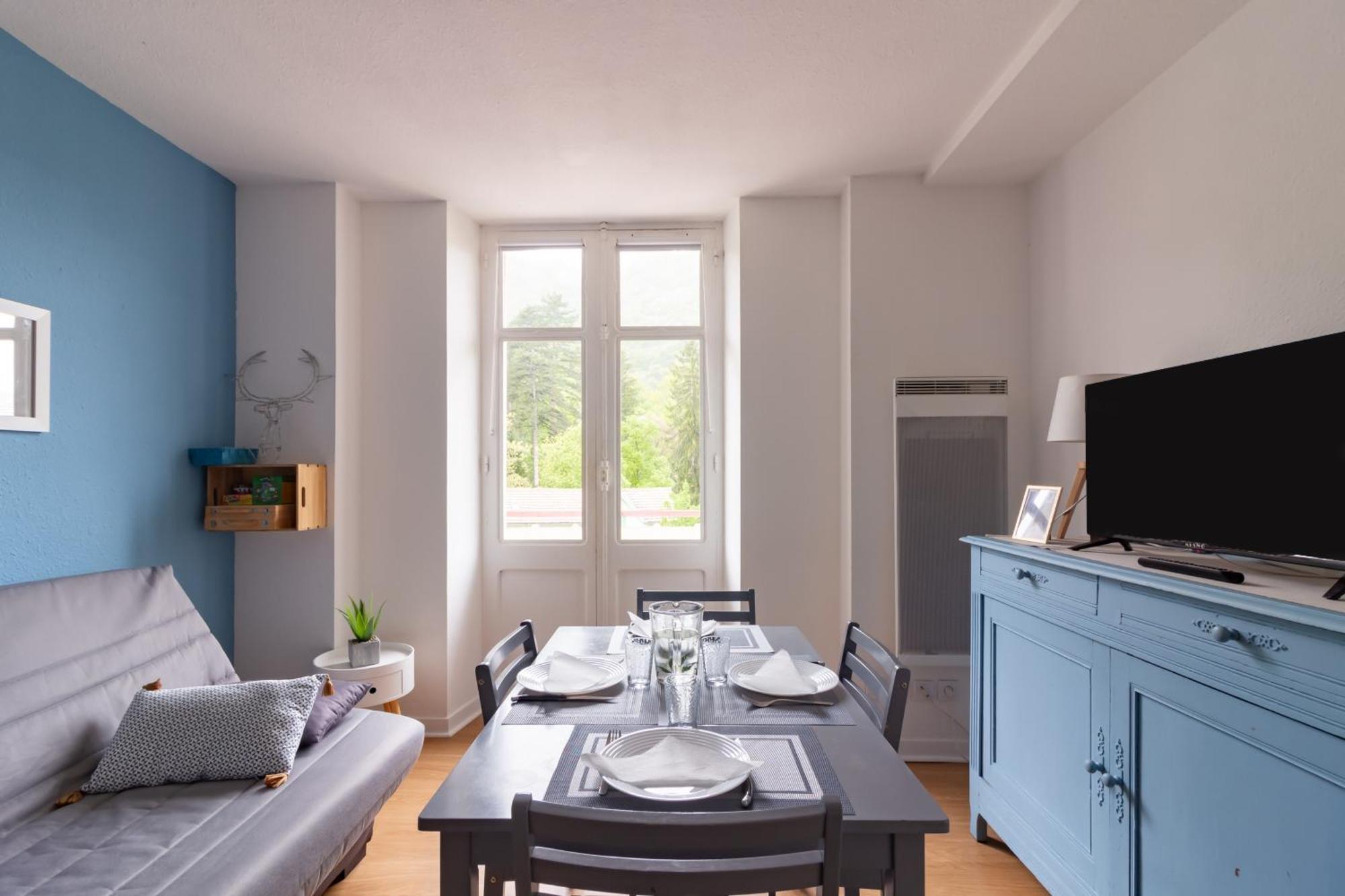 O Des Montagnes - Vue Montagne Station A Pied Apartment Ax-les-Thermes Exterior foto